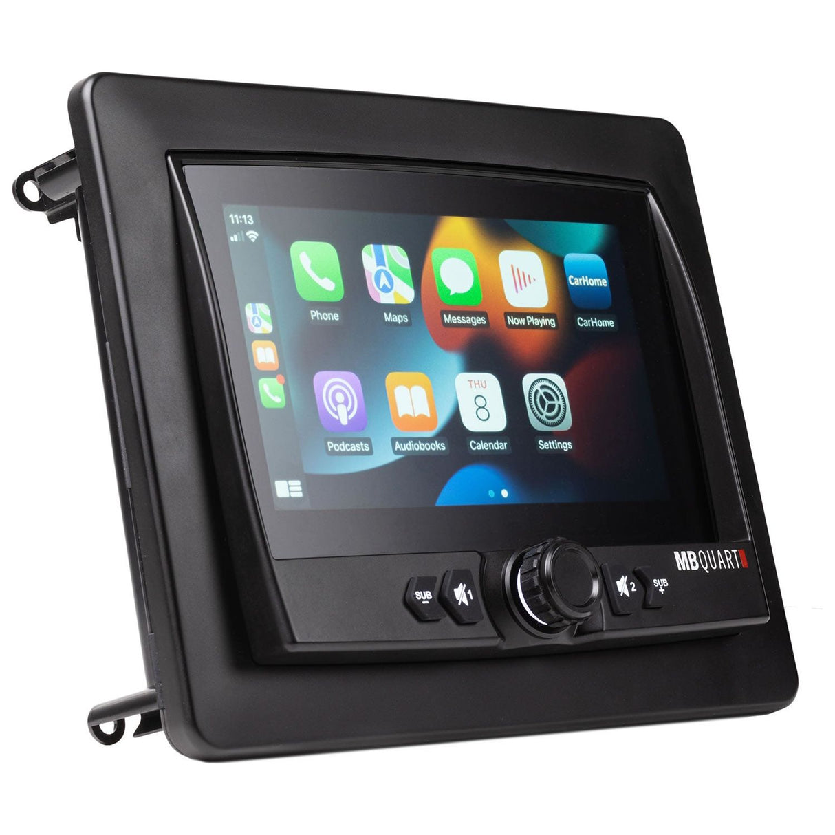 7" Waterproof Touchscreen CarPlay Source Unit