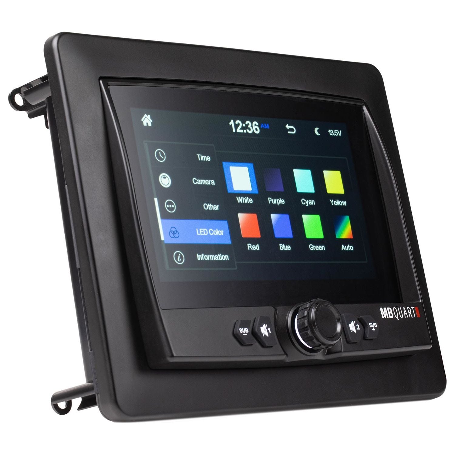 7" Waterproof Touchscreen CarPlay Source Unit