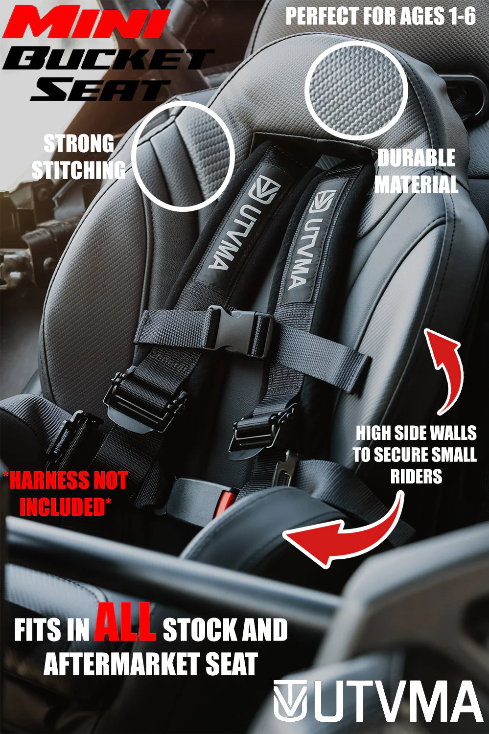 UTV Kids Booster Seat