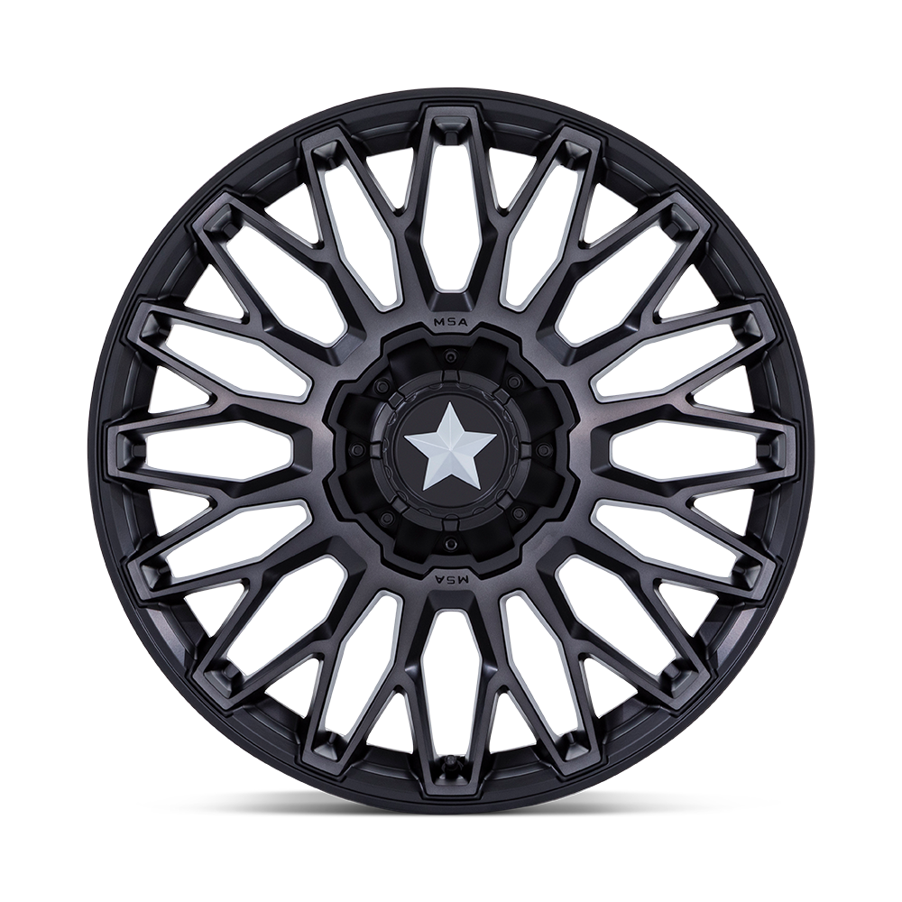 M50 Clubber Wheel (Matte Black DDT) | MSA Wheels