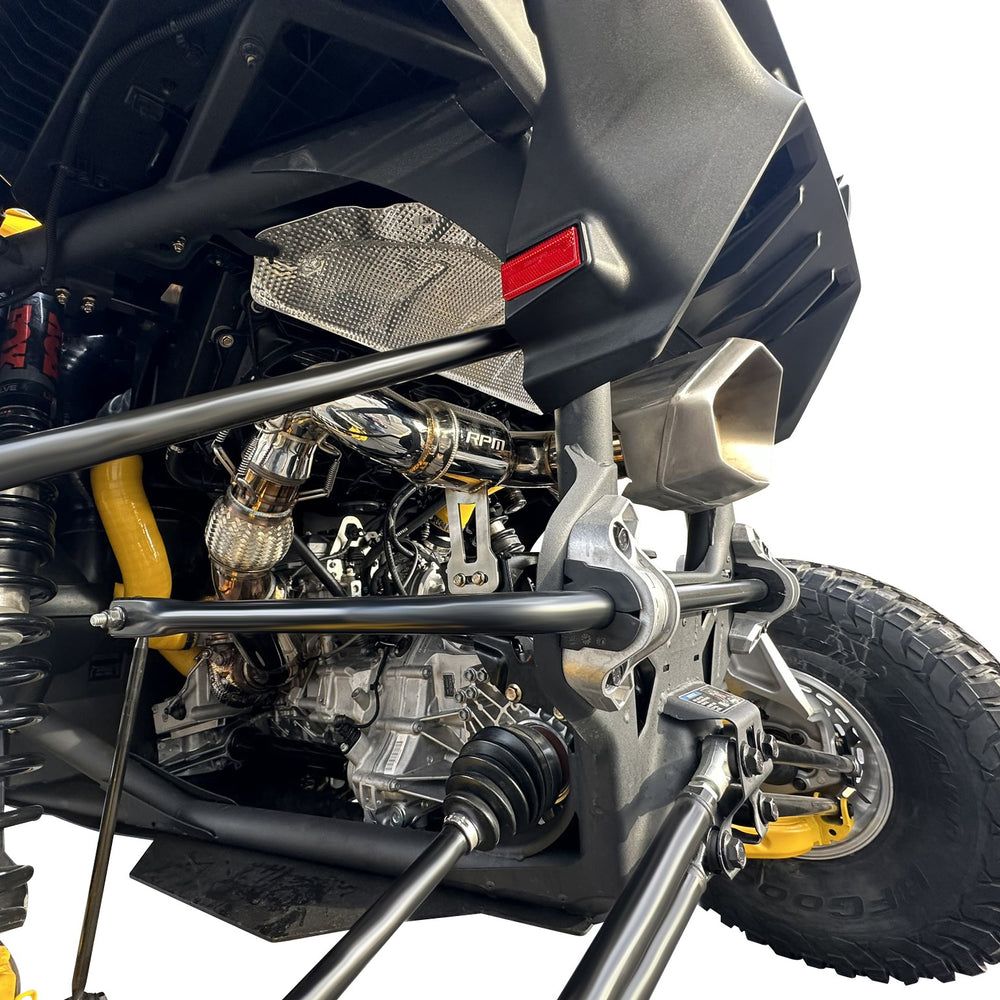 Can Am Maverick R 3" Slip-On Muffler Delete / Race Pipe | RPM Powersports