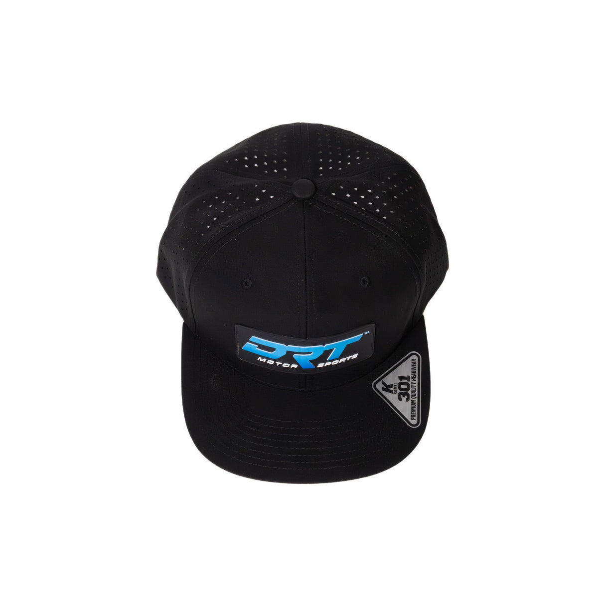 DRT Motorsports Recharged Series Snap-back Hat - Black/Black