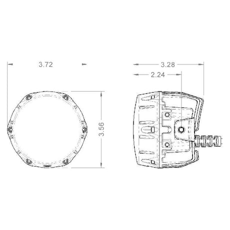 Quatro Off-Road LED Light Pods (Pair) | Nacho