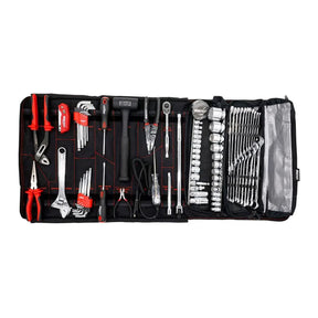 Combo Tool Roll 82-Piece Metric and SAE Tool Roll and Dry Bag