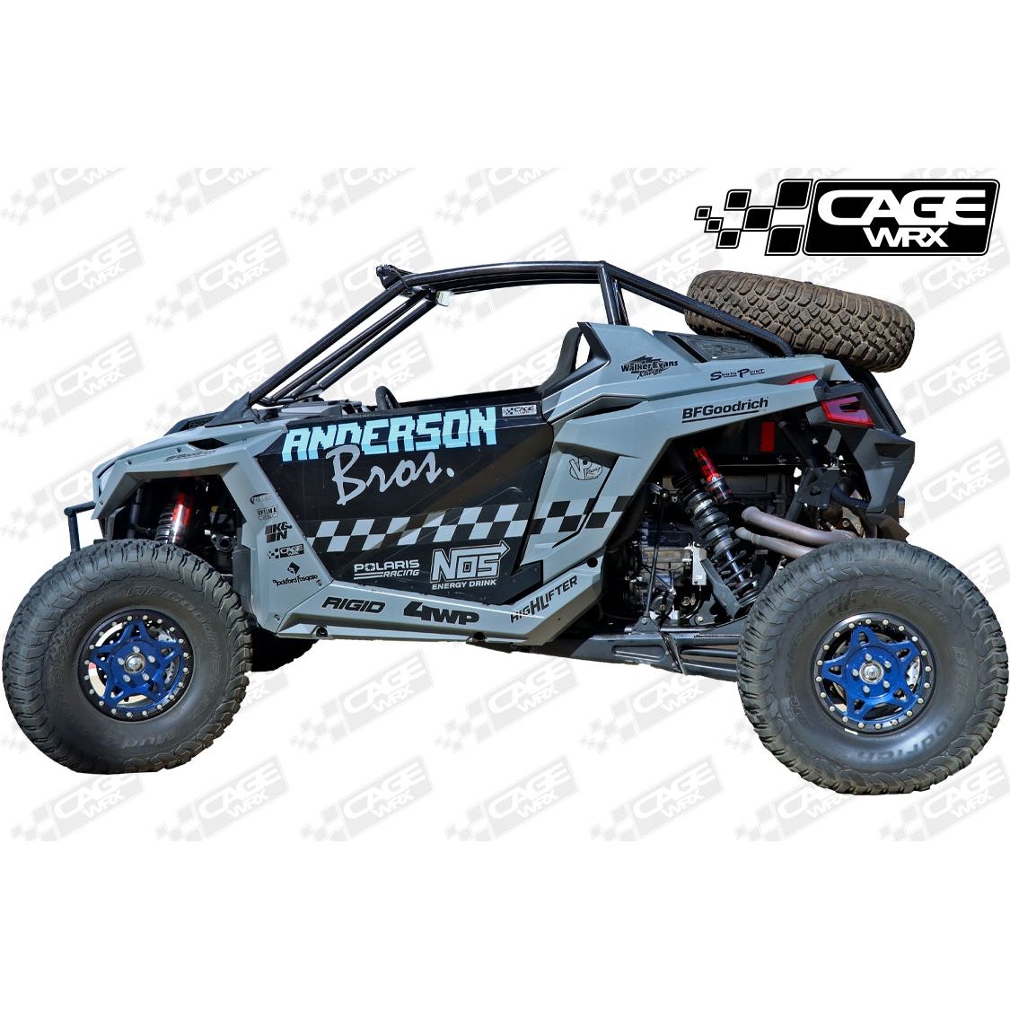 Polaris RZR Pro / Turbo R Spare Tire Carrier | CageWRX