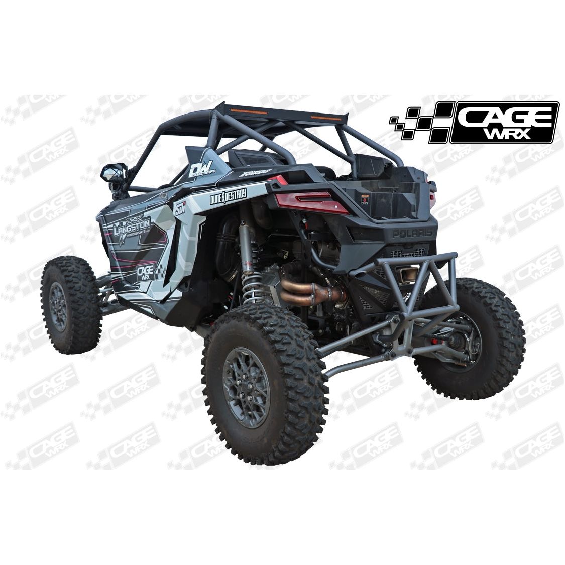 Polaris RZR Pro R Assembled Bolt On Rear Bumper | CageWRX