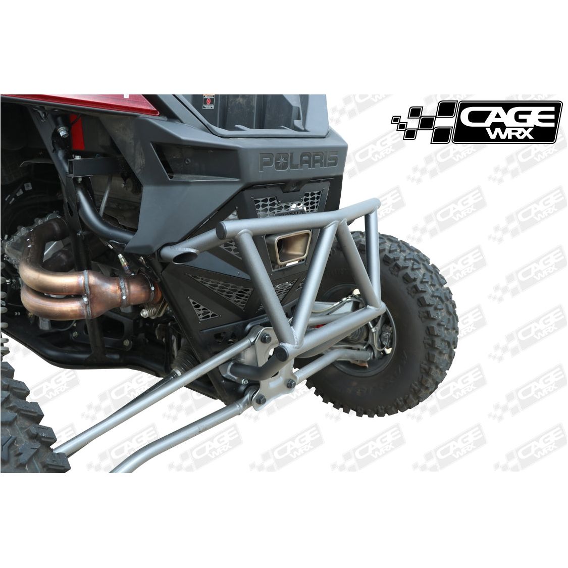 Polaris RZR Pro R Assembled Bolt On Rear Bumper | CageWRX