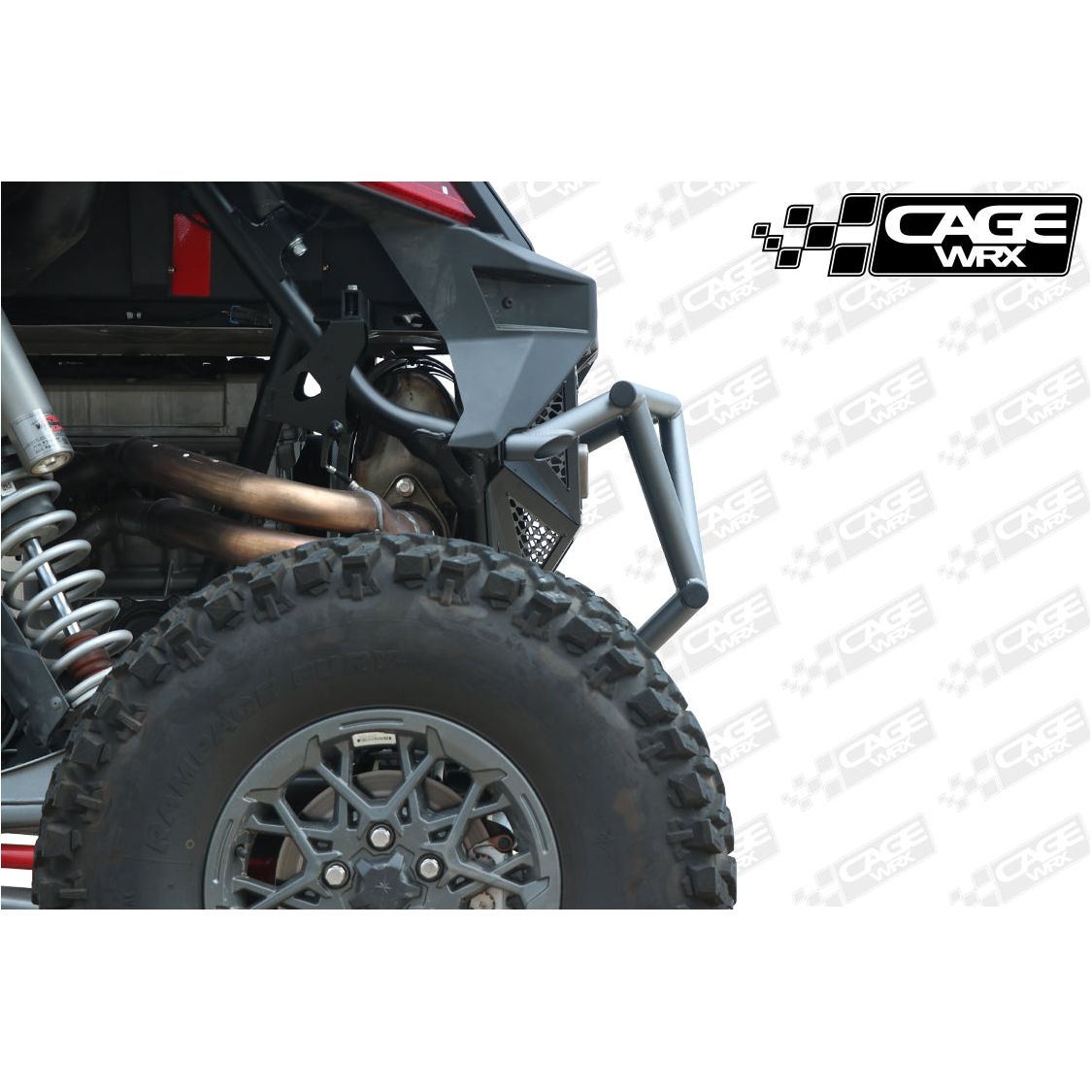 Polaris RZR Pro R Assembled Bolt On Rear Bumper | CageWRX