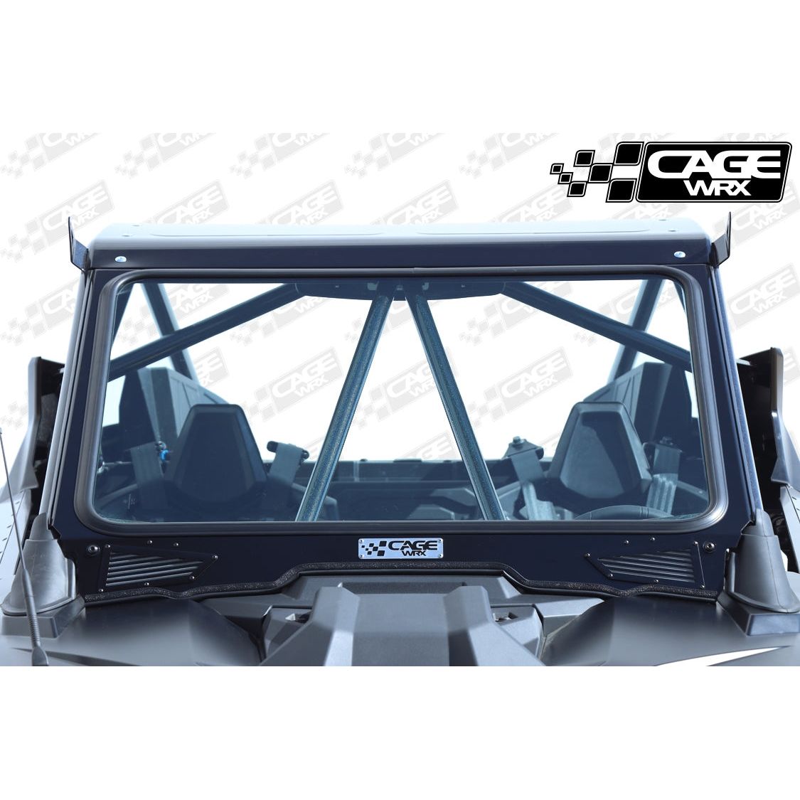 Polaris RZR Pro XP Baja Spec / Super Shorty Glass Windshield | CageWRX