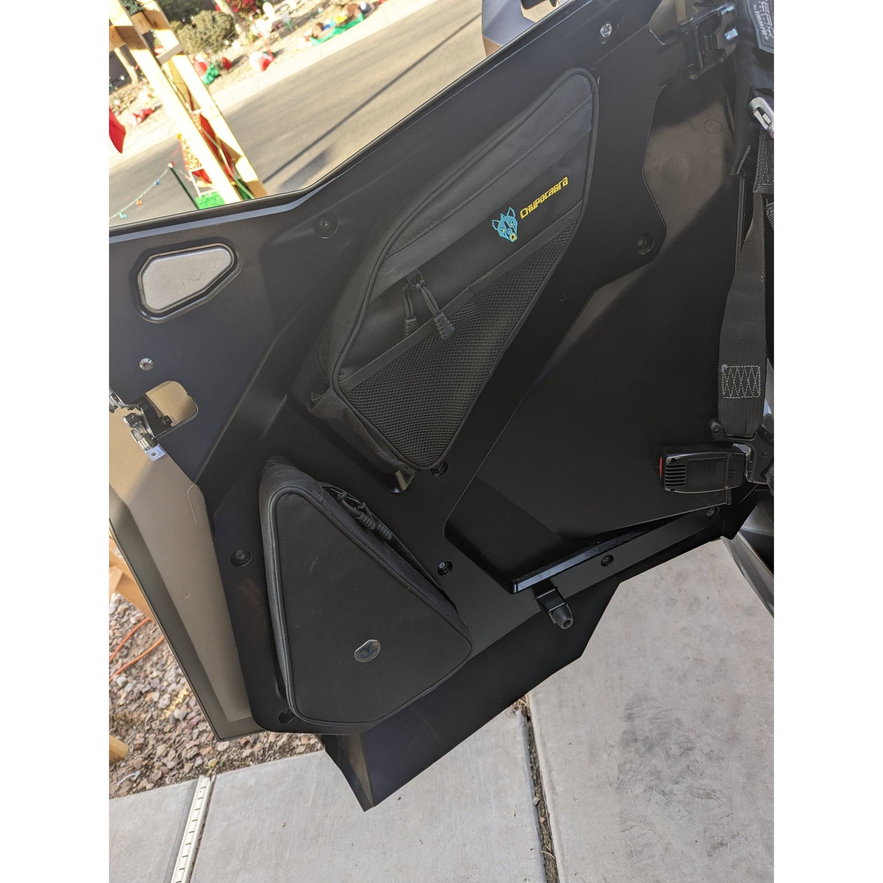 Polaris RZR Pro / Turbo R Rear Door Bags | Chupacabra Offroad