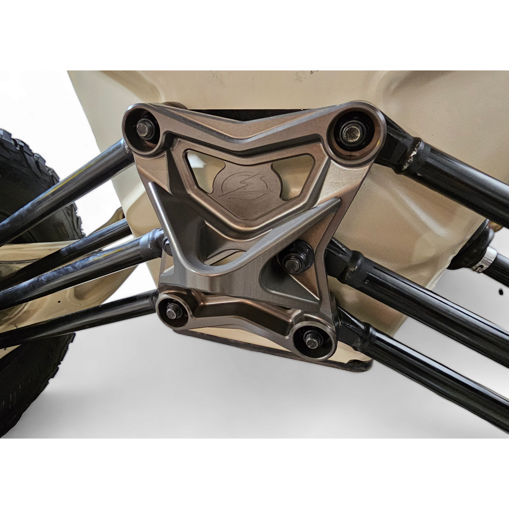 Can Am X3 Radius Rod Plate with Tow Hook | Elektric Offroad