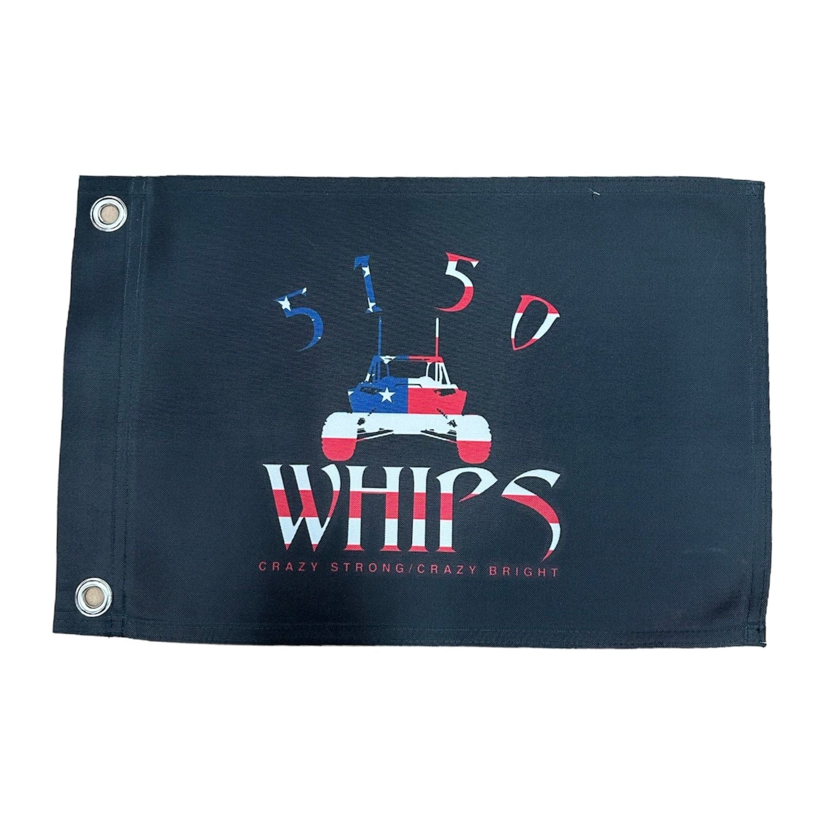 Heavy Duty 5150 Whips Flag (10"X15") | 5150 Whips