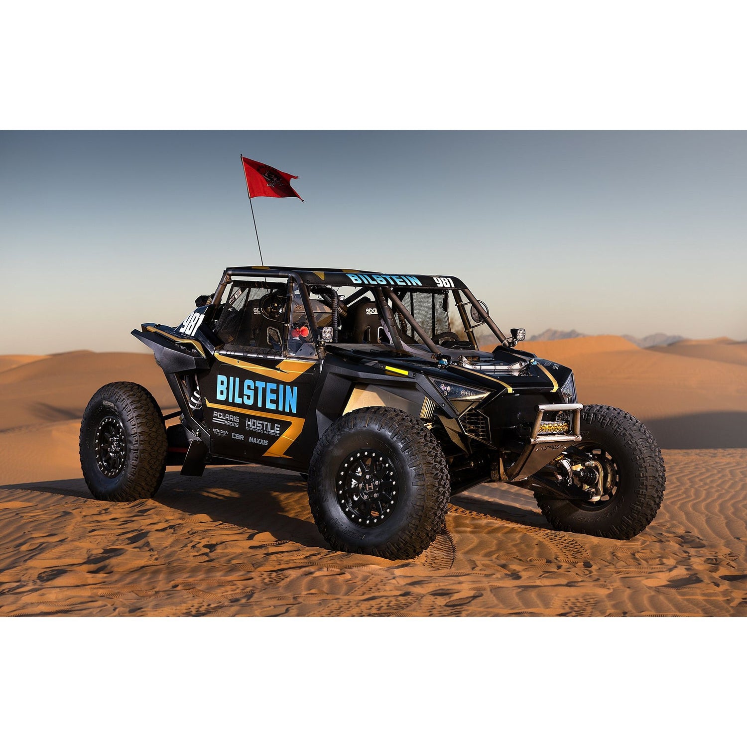 HF23 Baja UTV Forged Beadlock Wheel (Satin Black) | Hostile