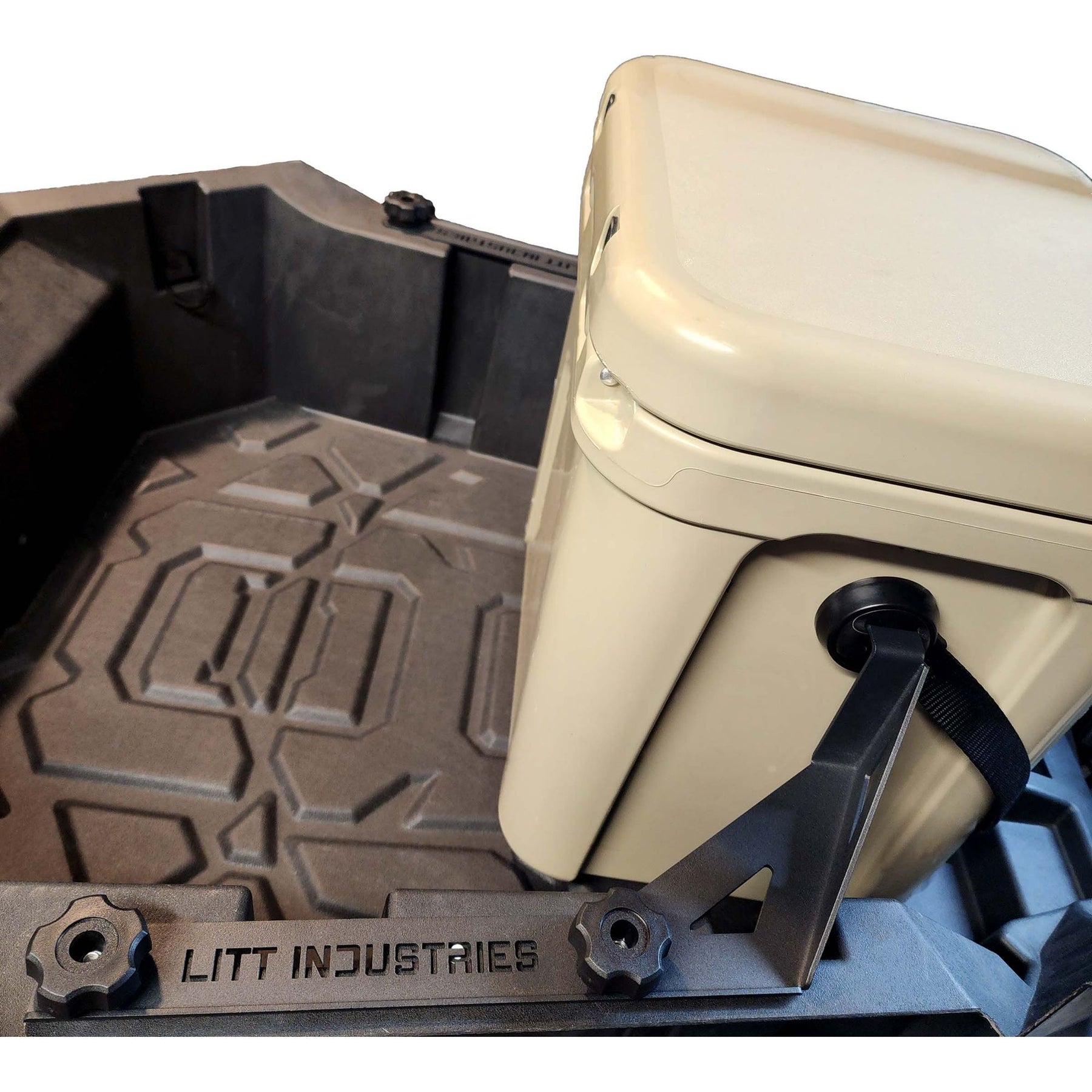 Polaris RZR Pro R Yeti 24 Roadie Cooler Mounts | Litt Industries