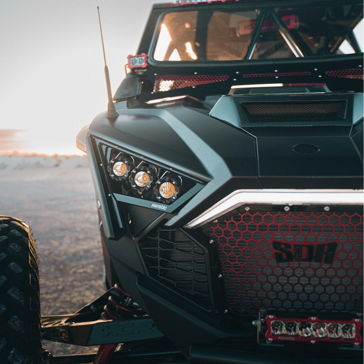 Polaris RZR Pro / Turbo R LED Headlights | Heretic