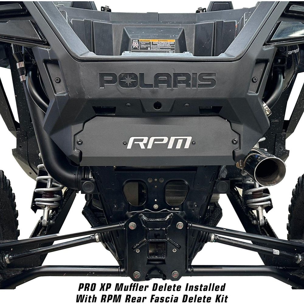 Polaris RZR Pro XP / Turbo R Slip On Muffler Delete (Race Pipe) | RPM Powersports