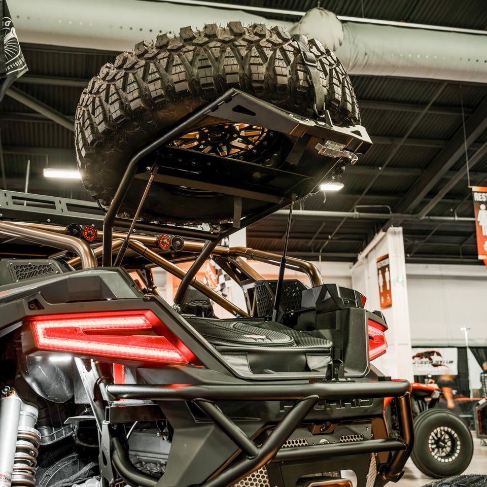 Polaris Pro R X-Plorer Spare Tire Carrier | SDR Motorsports