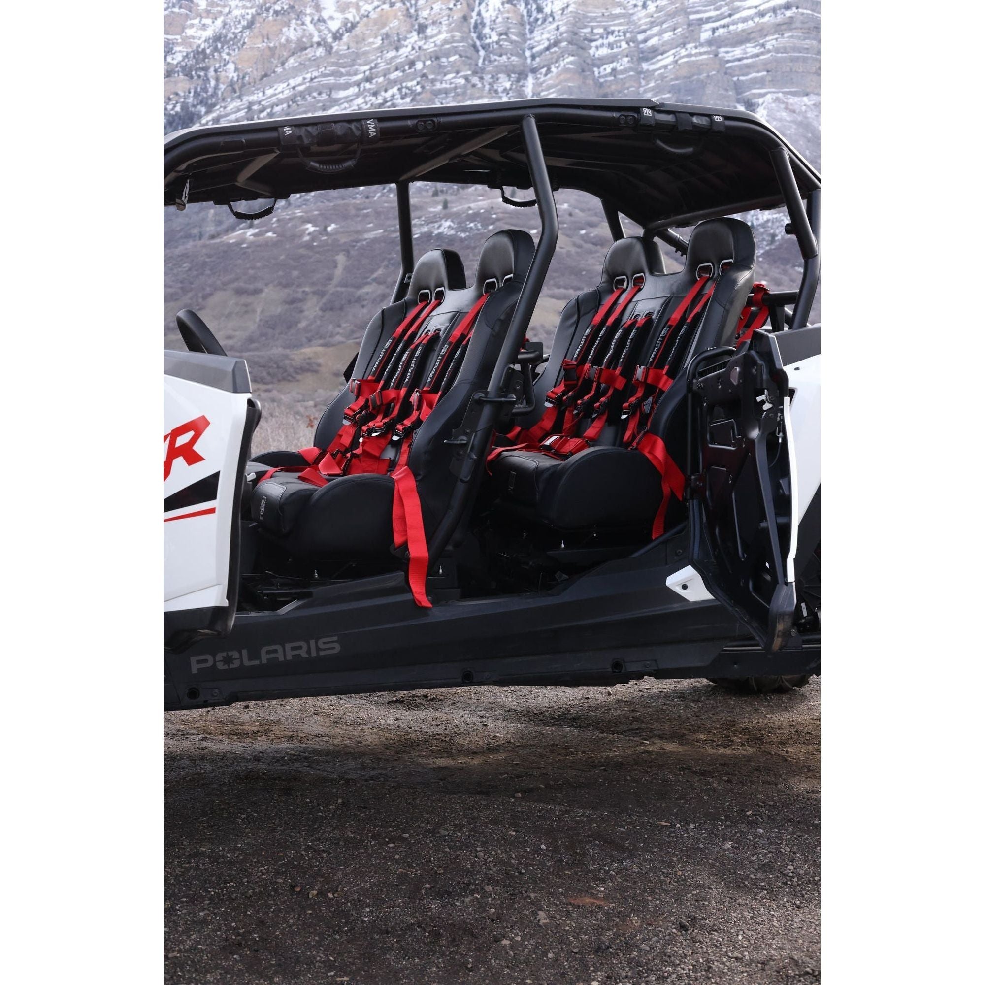 Polaris RZR XP Front / Rear Bench Seat with Harnesses | UTVMA