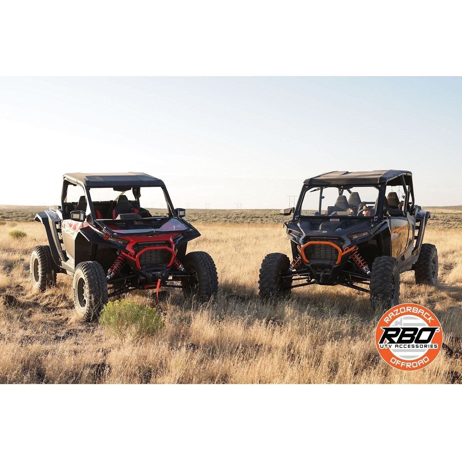 Polaris RZR XP Folding Windshield | Razorback Offroad