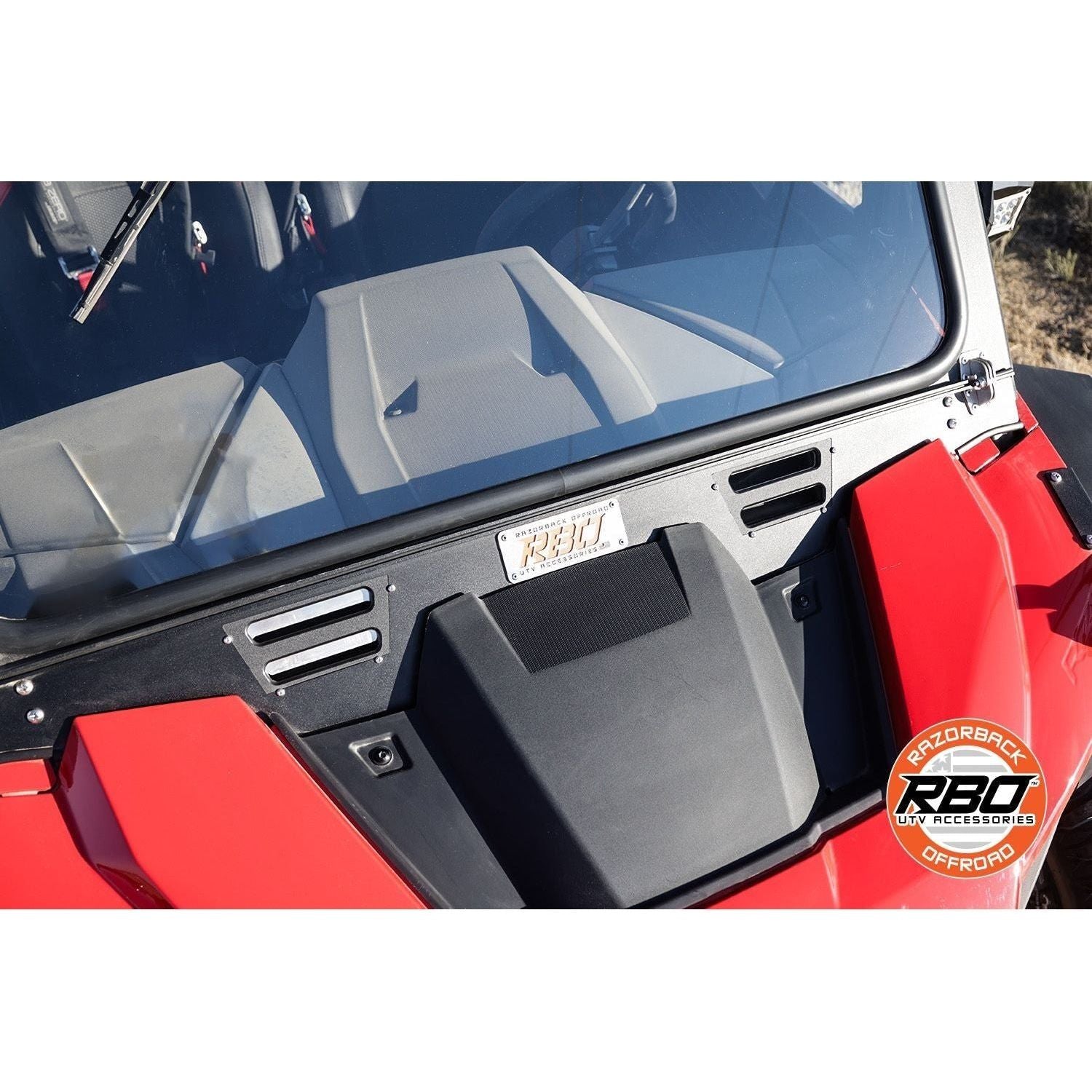 Polaris RZR XP Folding Windshield | Razorback Offroad