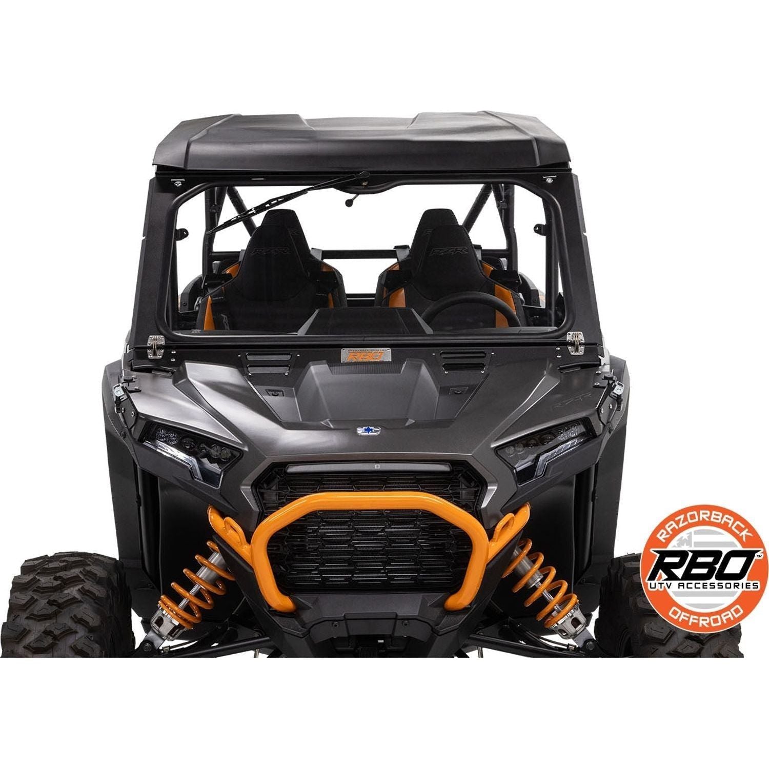 Polaris RZR XP Folding Windshield | Razorback Offroad