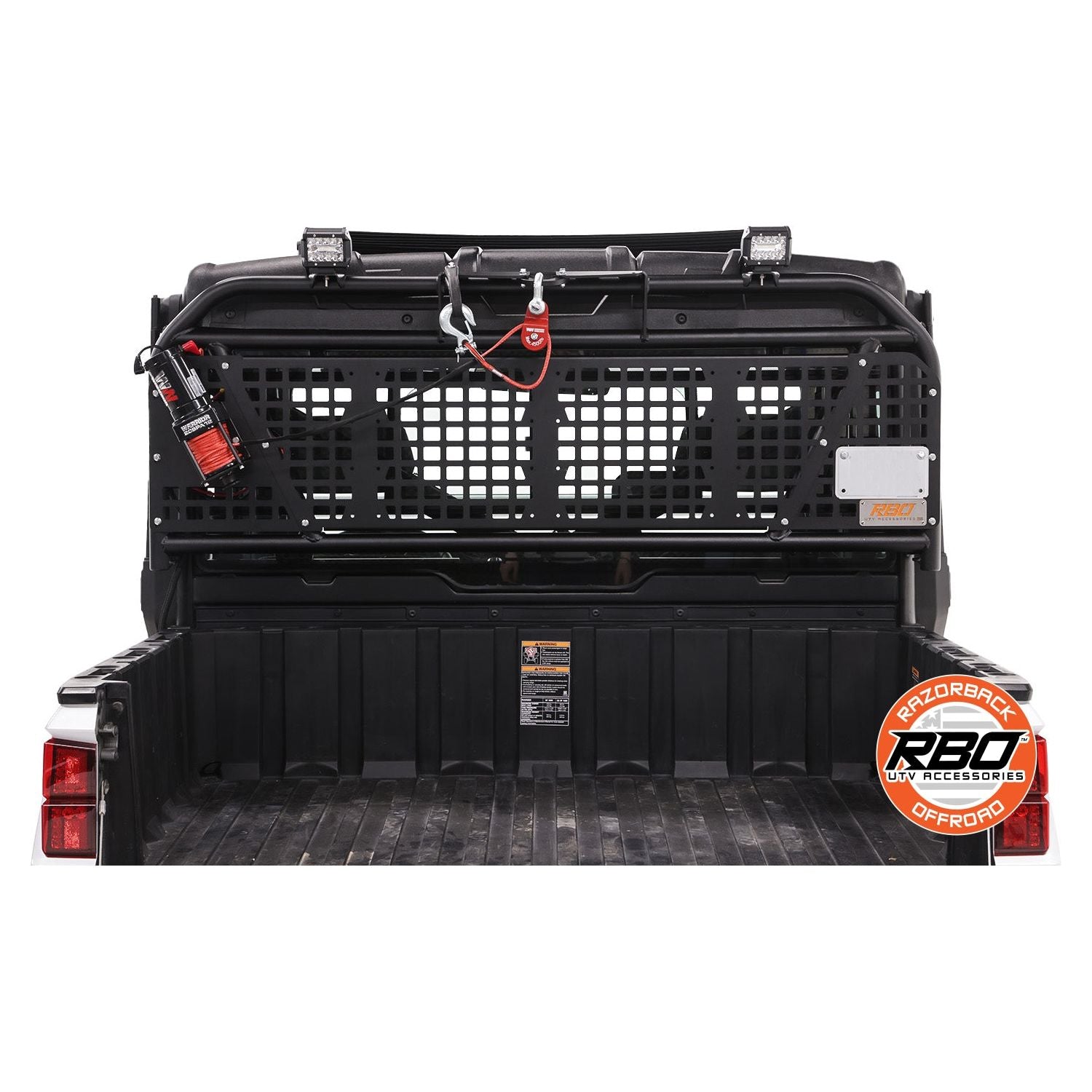 Polaris Ranger XP 1000 SidePuller Winch Rack | Razorback Offroad