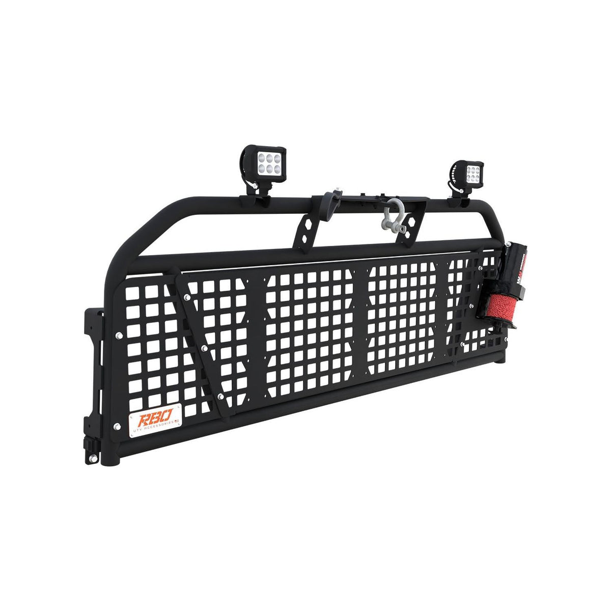 Polaris Ranger XD 1500 Sidepuller Winch Rack | Razorback Offroad