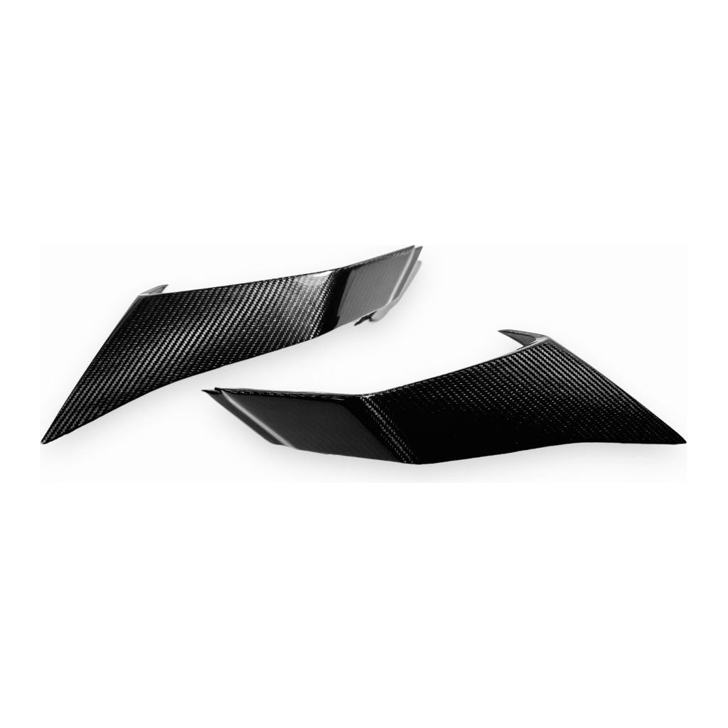 Can Am Maverick R Carbon Fiber Tail Light Trim Set | FourWerx