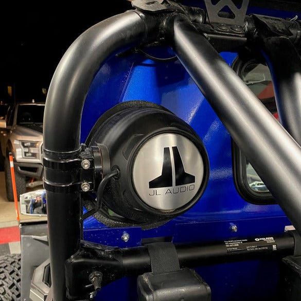 Polaris RZR Turbo S Rear Windshield with Speaker Cut-Out