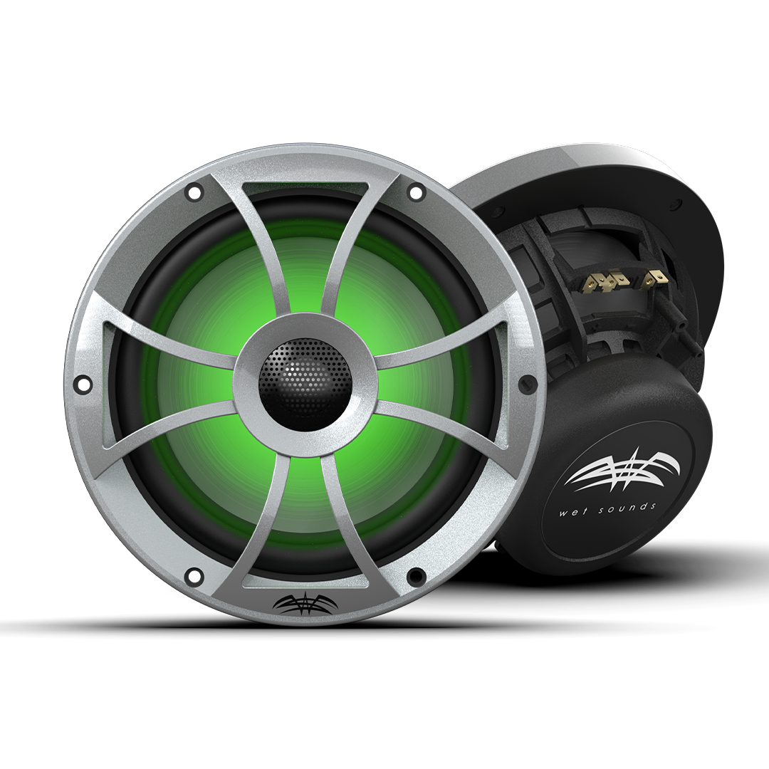 RECON Series 8" High-Output Component Style Coaxial Speakers (Pair) | Wet Sounds