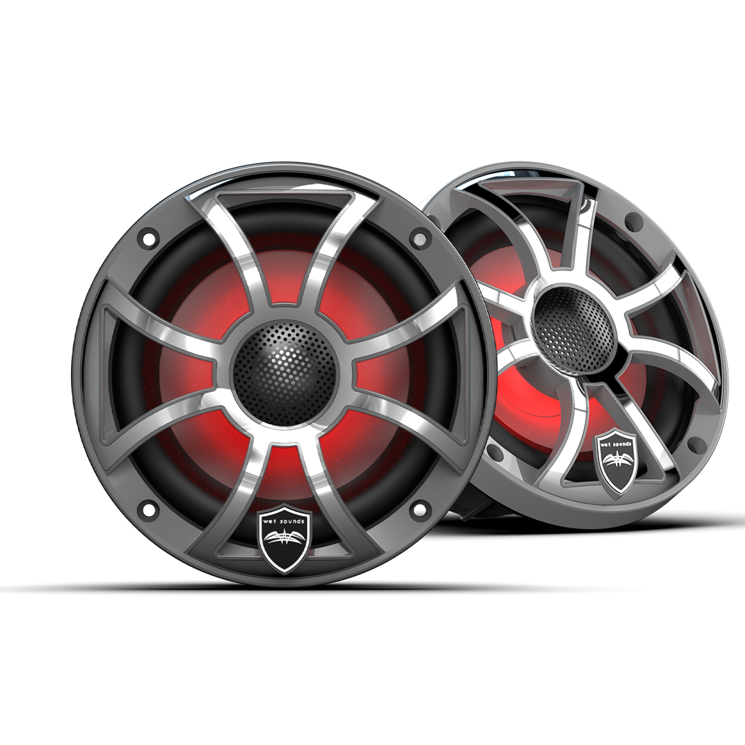 REVO Series 6.5" High-Output Component Style Coaxial Speakers (Pair) | Wet Sounds