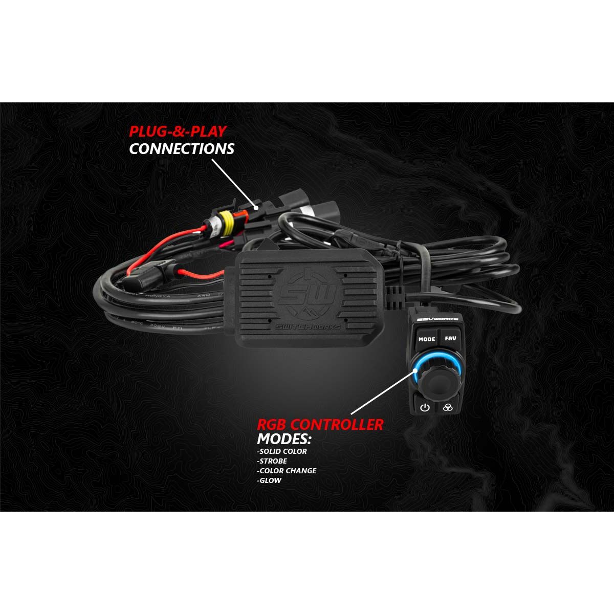Polaris RZR Pro / Turbo R Ride Command Lighted 3-Speaker System | SSV Works
