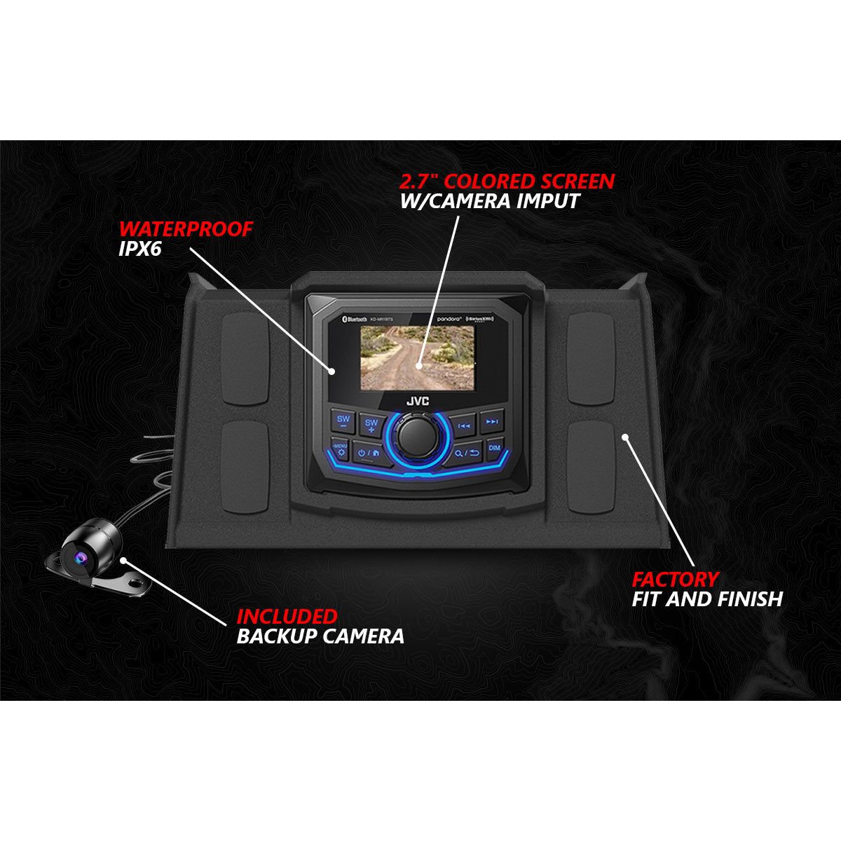 Polaris RZR A-Spec 3 Speaker Plug-&-Play Kit with JVC | SSV Works