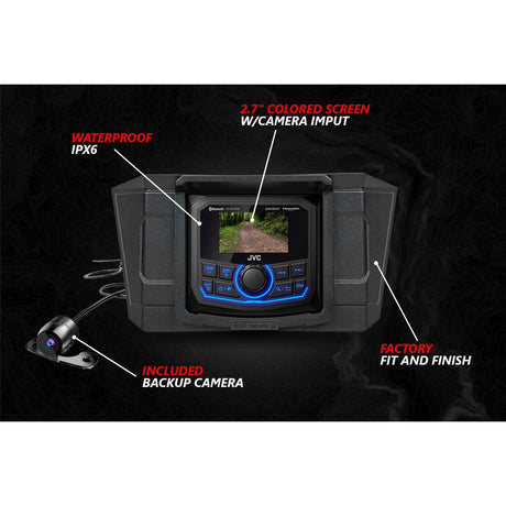 Polaris RZR Pro / Turbo R Lighted 3-Speaker System with Head Unit | SSV Works