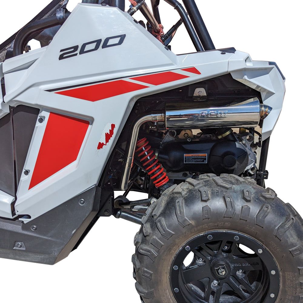 Polaris RZR 200 Sport Series Full Exhaust System | RPM Powersports