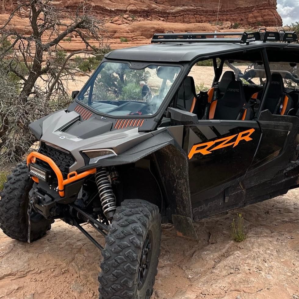 Polaris RZR XP Vented Glass Windshield | Bent Metal