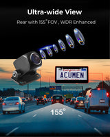 M4 Mirror Dash Cam 3CH