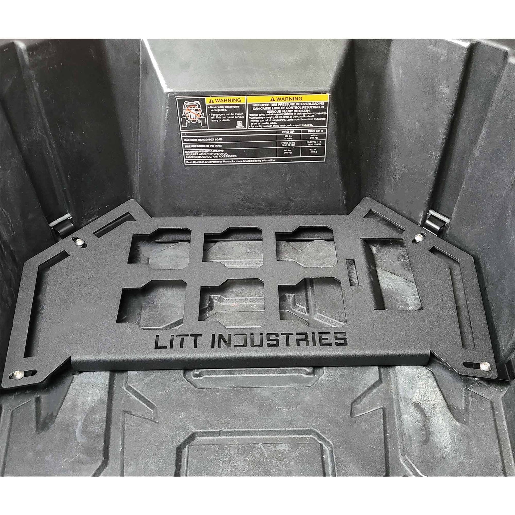 Polaris RZR Pro XP / Turbo R HD Milwaukee Packout Mount | Litt Industries