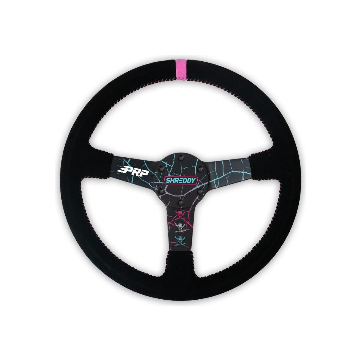 Shreddy Cracked Deep Dish Steering Wheel | PRP