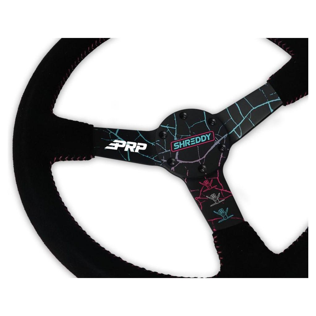 Shreddy Cracked Deep Dish Steering Wheel | PRP