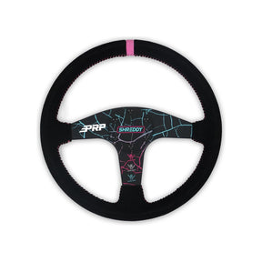 Shreddy Cracked Flat Steering Wheel | PRP