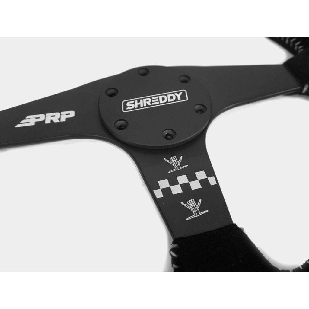 Shreddy Shred Fast Flat Steering Wheel | PRP