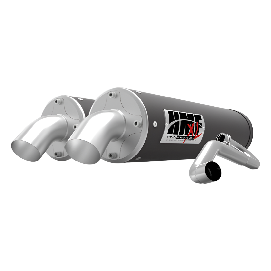 Polaris General / RZR Titan Dual Full Exhaust System | HMF Racing