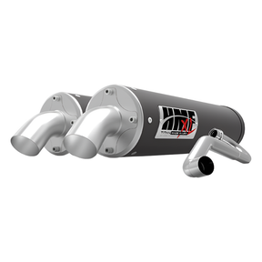 Polaris General / RZR Titan Dual Full Exhaust System | HMF Racing