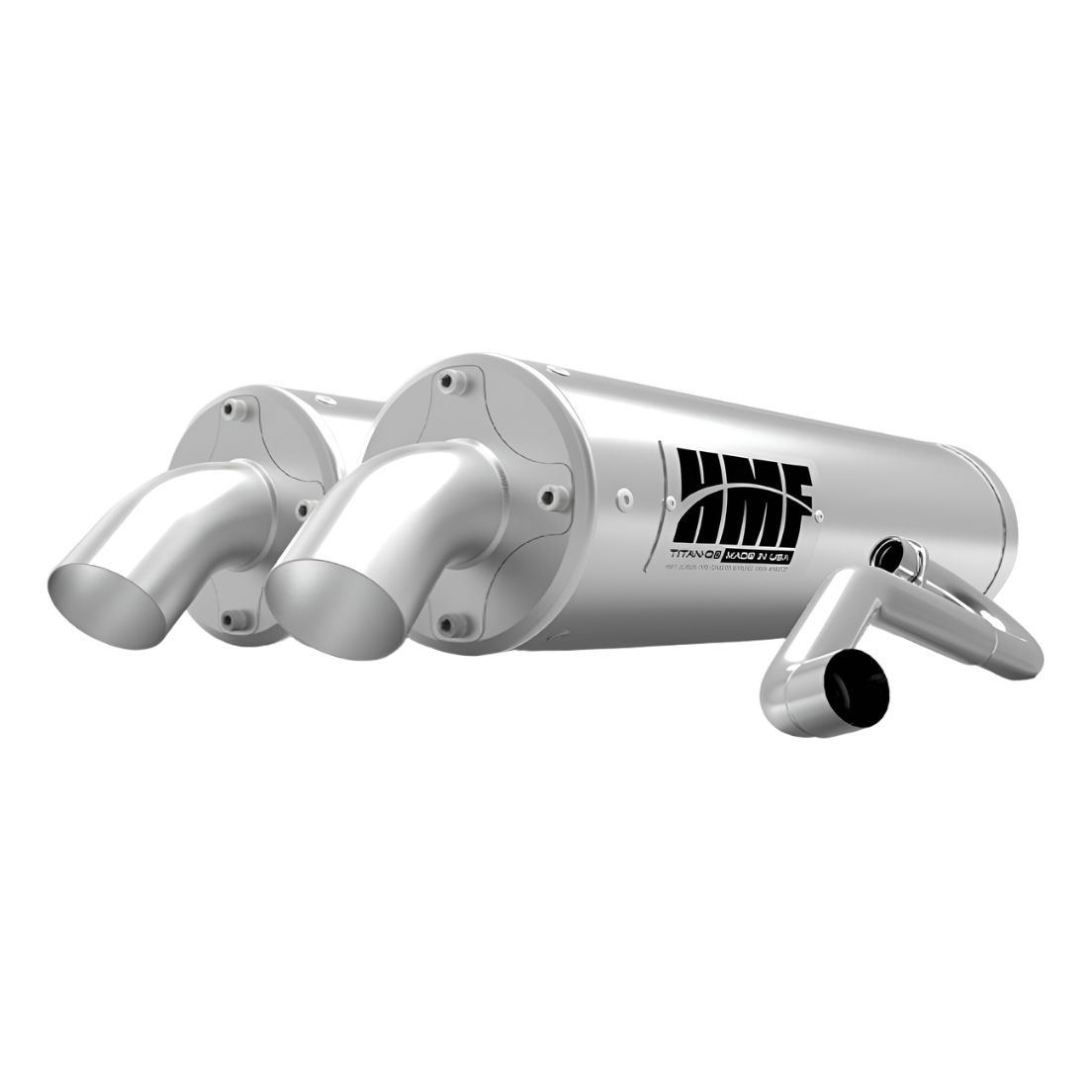 Polaris RZR Pro XP Titan Dual Full Turbo Back Exhaust | HMF Racing