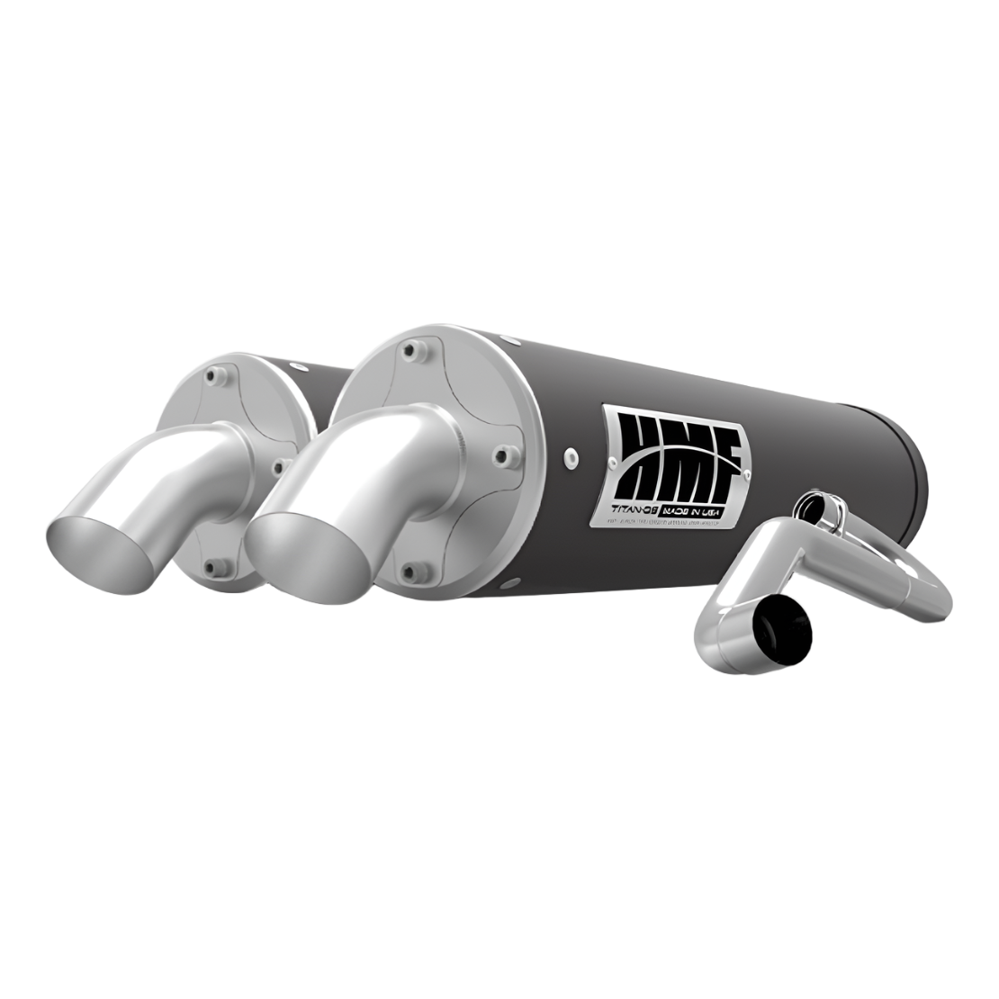 Polaris RZR Pro XP Titan Dual Full Turbo Back Exhaust | HMF Racing