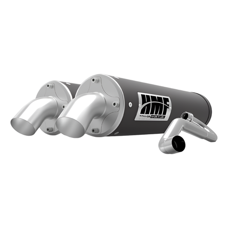 Polaris RZR Pro XP Titan Dual Full Turbo Back Exhaust | HMF Racing