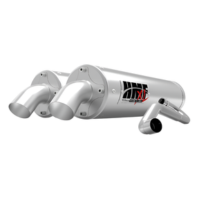 Polaris RZR Pro XP Titan Dual Full Turbo Back Exhaust | HMF Racing