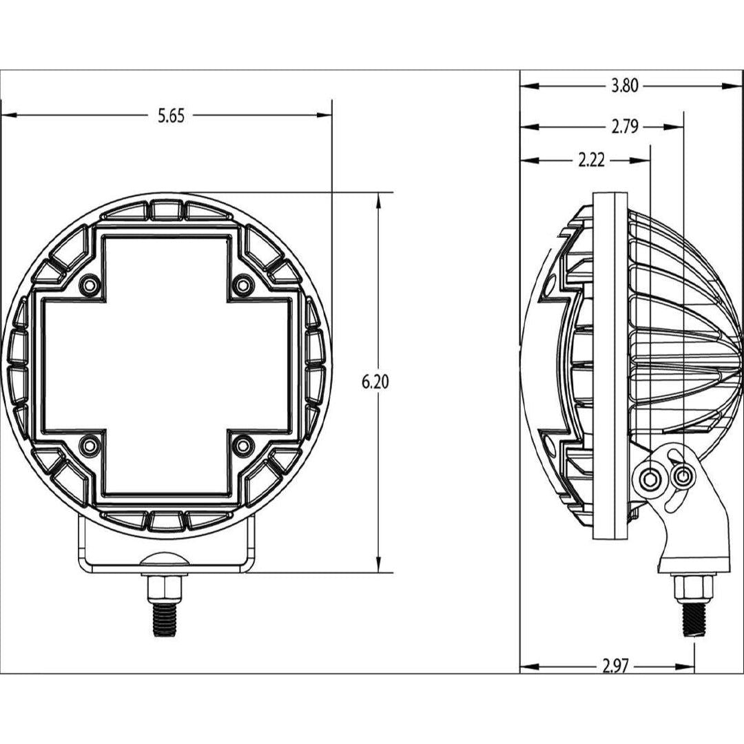 TM5 LED Light Pods (Pair) | Nacho