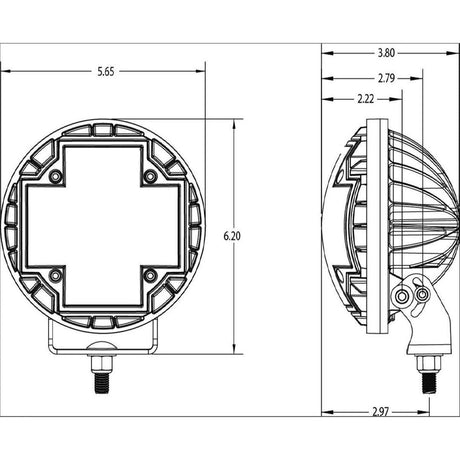 TM5 LED Light Pods (Pair) | Nacho